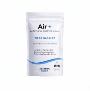 Tiras Nasales Air+ Negro (30 unidades)